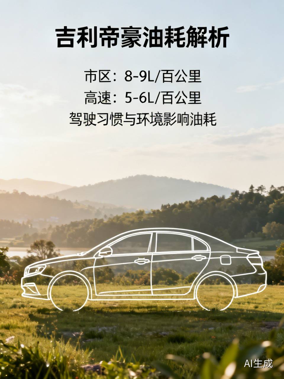 吉利帝豪耗不耗油，得看具体情况。我朋友有辆吉利帝豪，平时在市区开，早晚高峰堵车严重，油耗大概在8-9