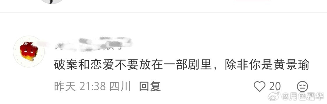 经典：破案和恋爱不要放在一个剧里，除非你是黄景瑜。黄景瑜演的又破案又恋爱的《冬至