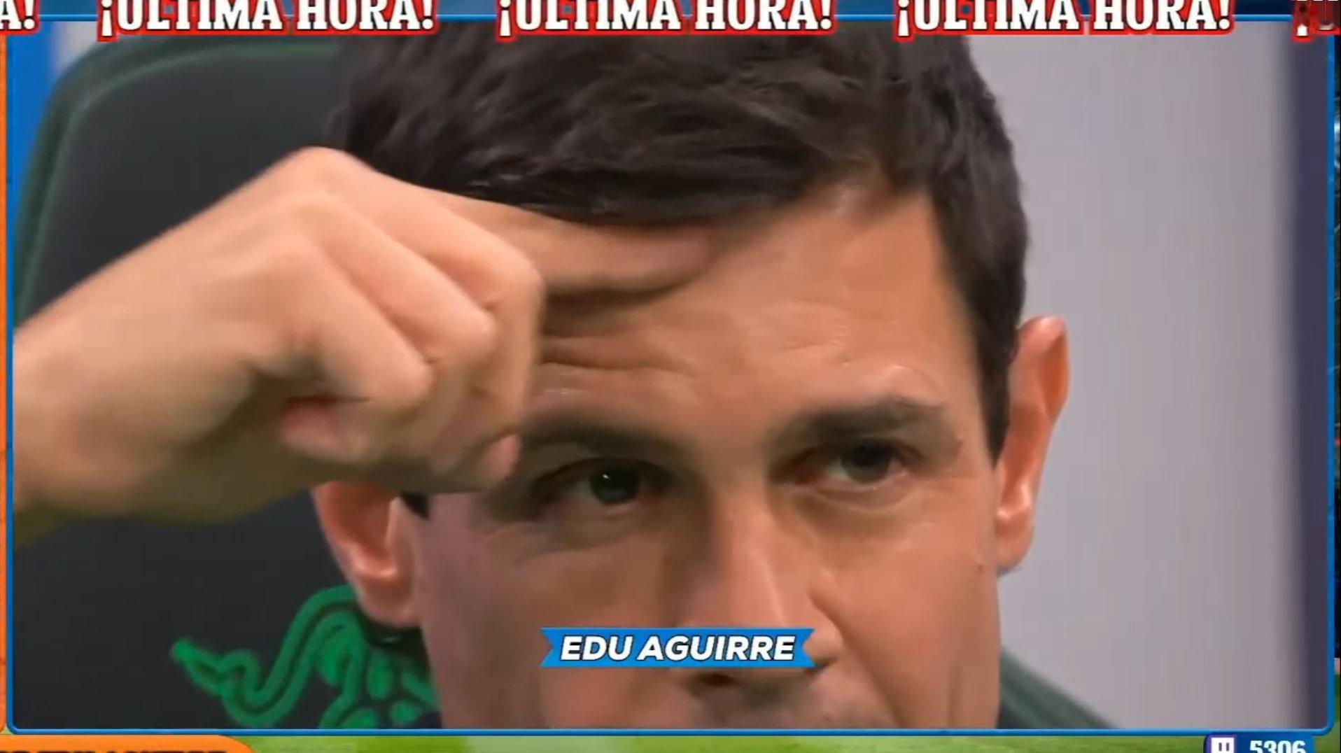 【记者EduAguirre】巴尔韦德摔倒后发际线位置出现一道伤口，并且出现短暂