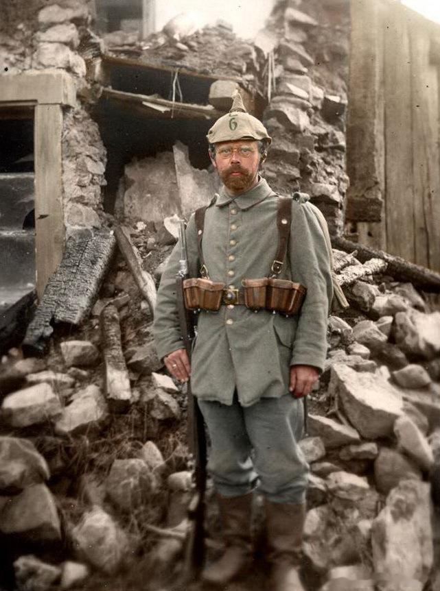 一战期间的德国士兵