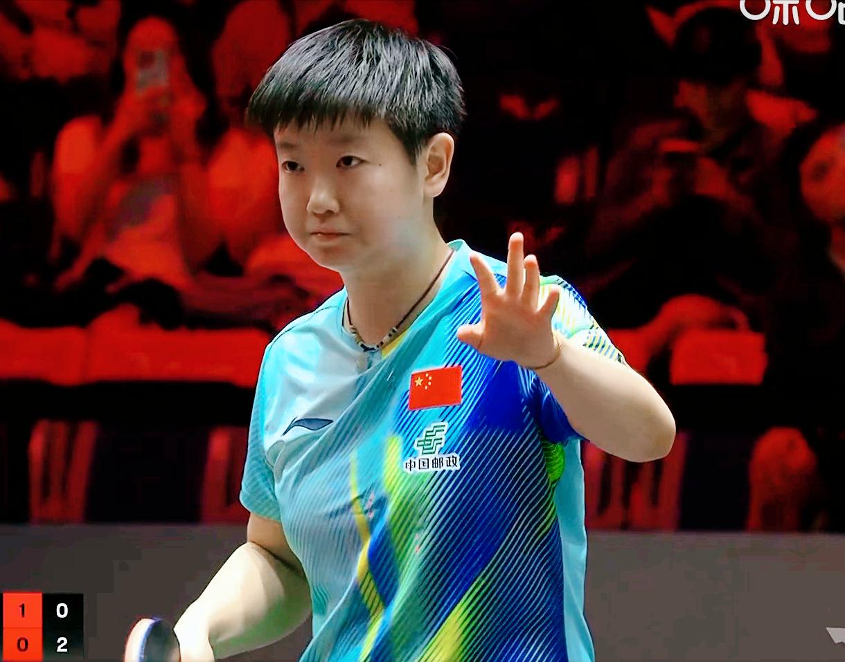 我去！帕拉南专门练过擦网吗？莎莎有些懵，帕拉南一局有四五个擦网球。第一局