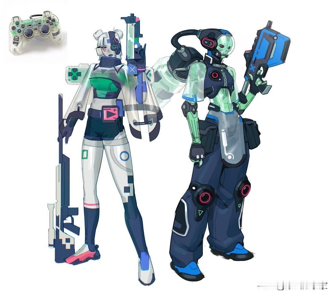 万物拟人化插画作品一组画师shlerbe动漫二次元原画分享家插画动画