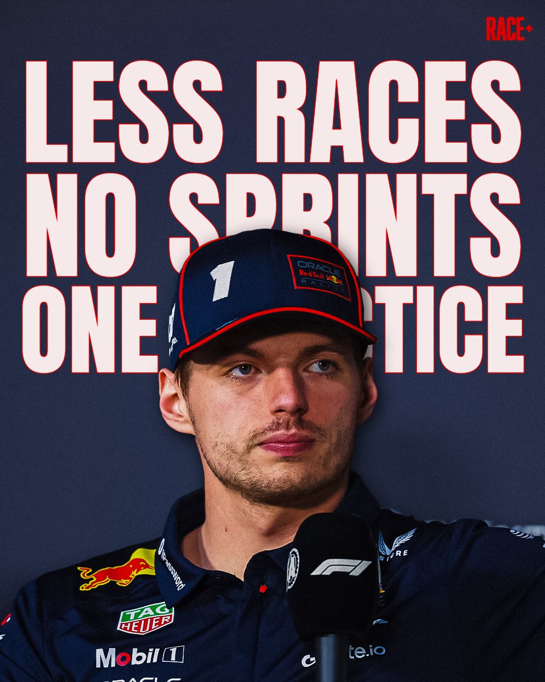 维斯塔潘谈心目中的F1理想情况: 减少街道赛&压缩周末赛程