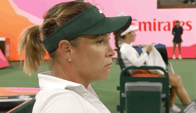 请给维基奇这个嘴型配一句中文台词印第安维尔斯1000赛