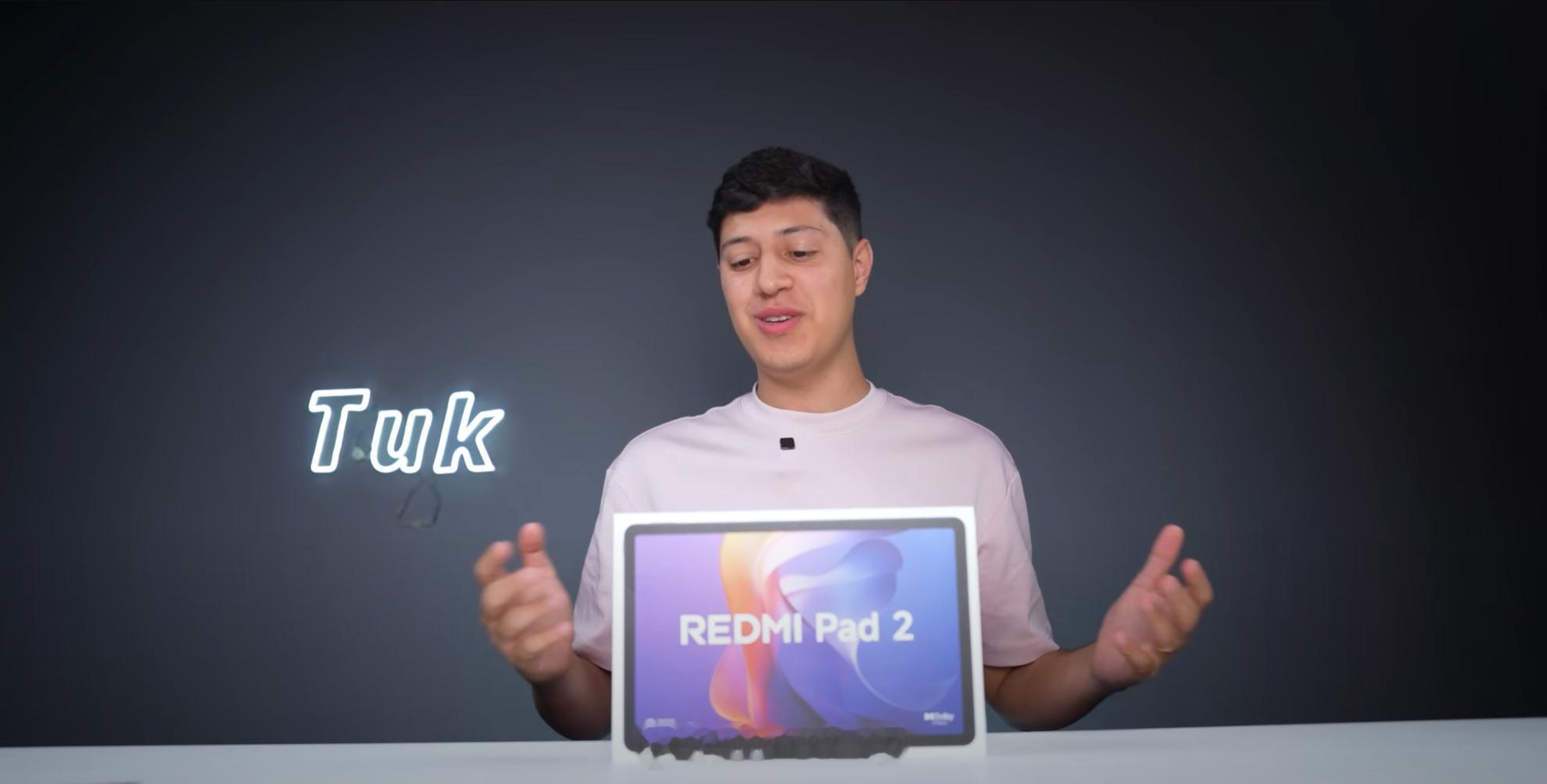 巴西油管上发布了有关REDMIPad2的整机测评，安兔兔跑分40万+