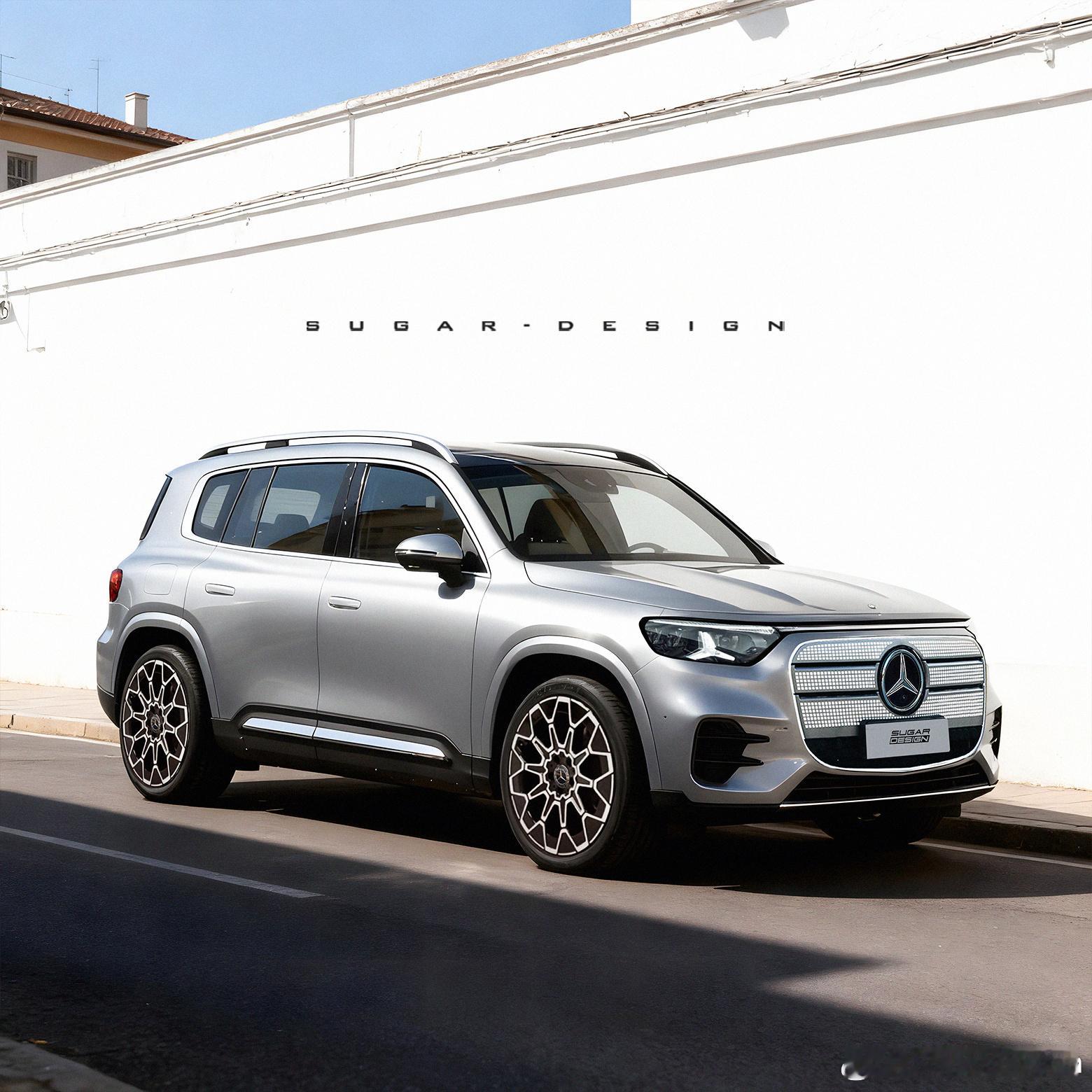 个性风格还是星辉闪耀？奔驰全新纯电GLB新车预览！新一代GLB离我们越来越近了，