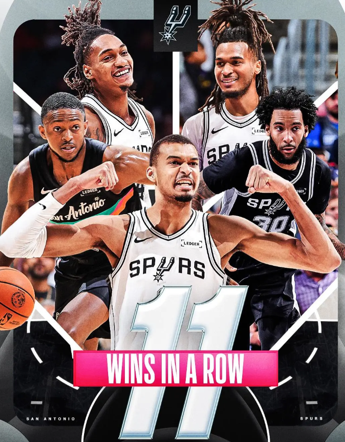 今天聊聊马刺到底强在哪里第一，文班的超模形态。很多人技术特点单一，以他为核心