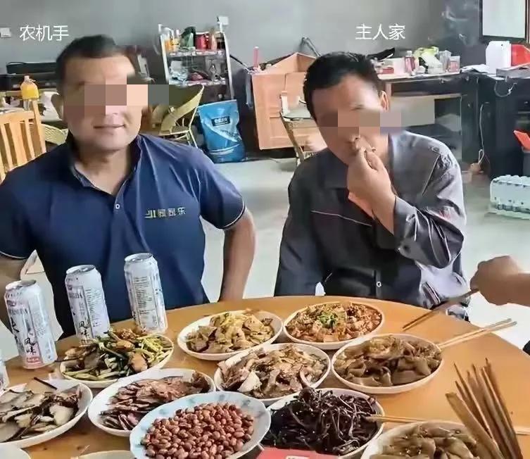 江苏一对夫妻到四川收麦，到了中午吃饭，想着简单对付一口就成，不料一进屋，惊呆了：