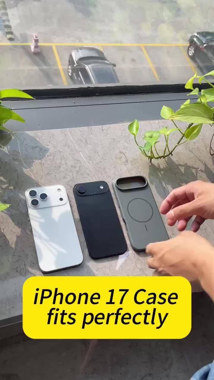 苹果iPhone17Air戴壳仍显纤薄，超薄设计能否兼顾实用？近日，一则关于
