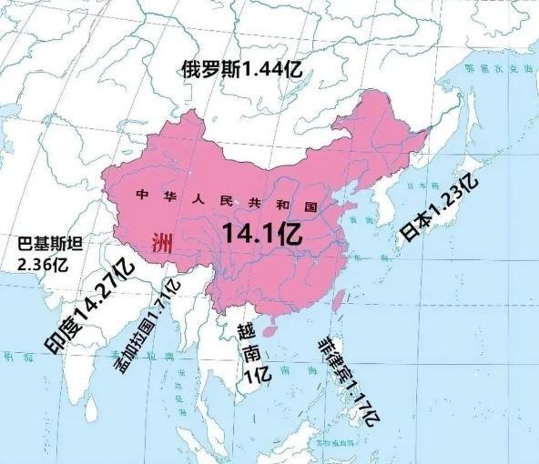 美国人口不到3.5亿，俄罗斯不到1.5亿，加拿大不到4000万，澳大利亚只有26