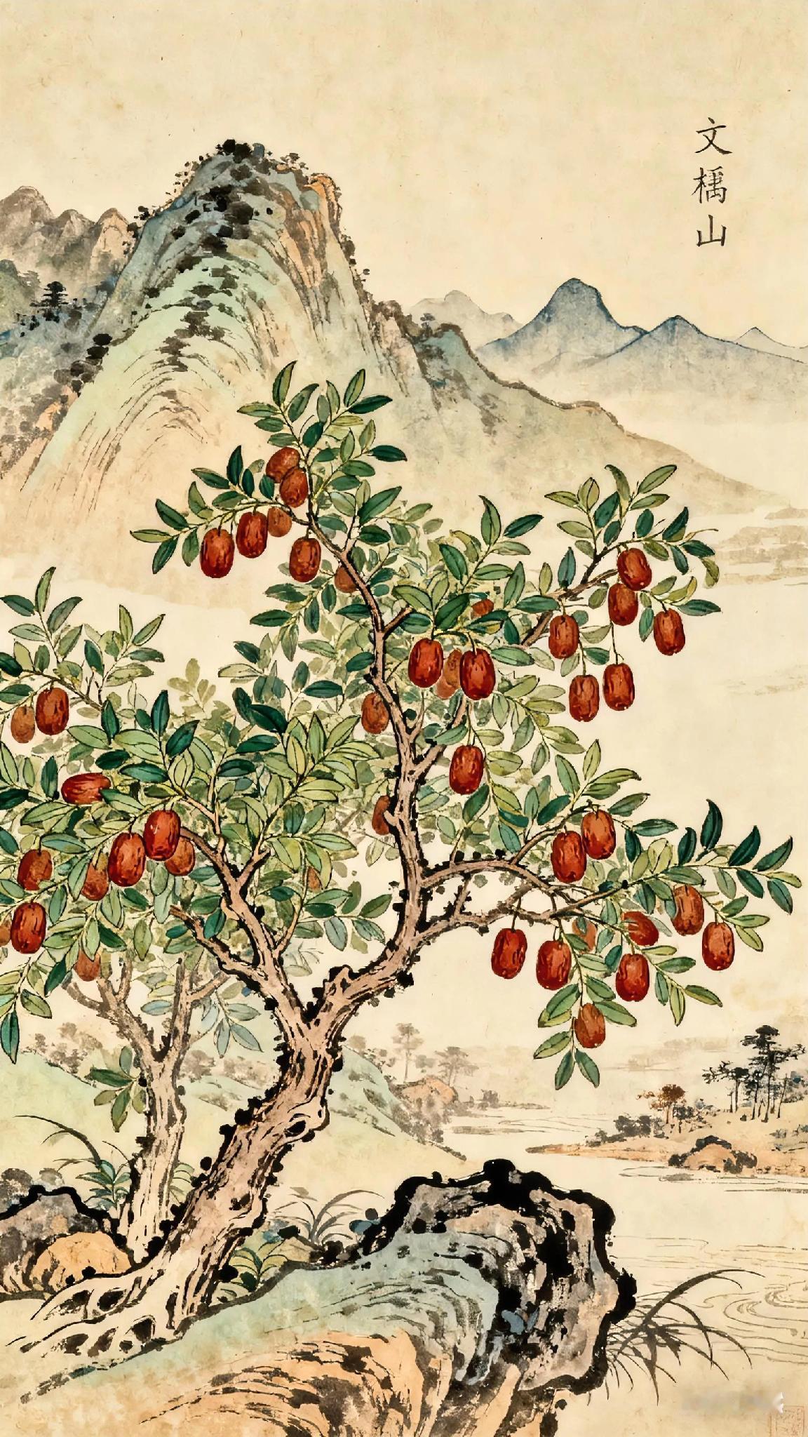 山海经一西山经：上有种树木，名叫文茎，它结的果实像枣，吃了可以治疗耳聋。山