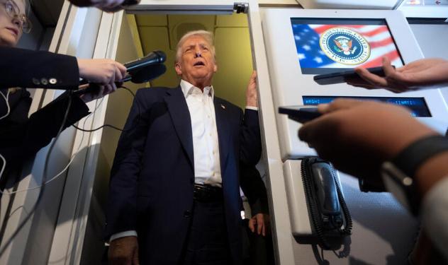 会晤结束,特朗普抢先一步,在回国专机上透露谈判成果!最近国际政坛最受关注的