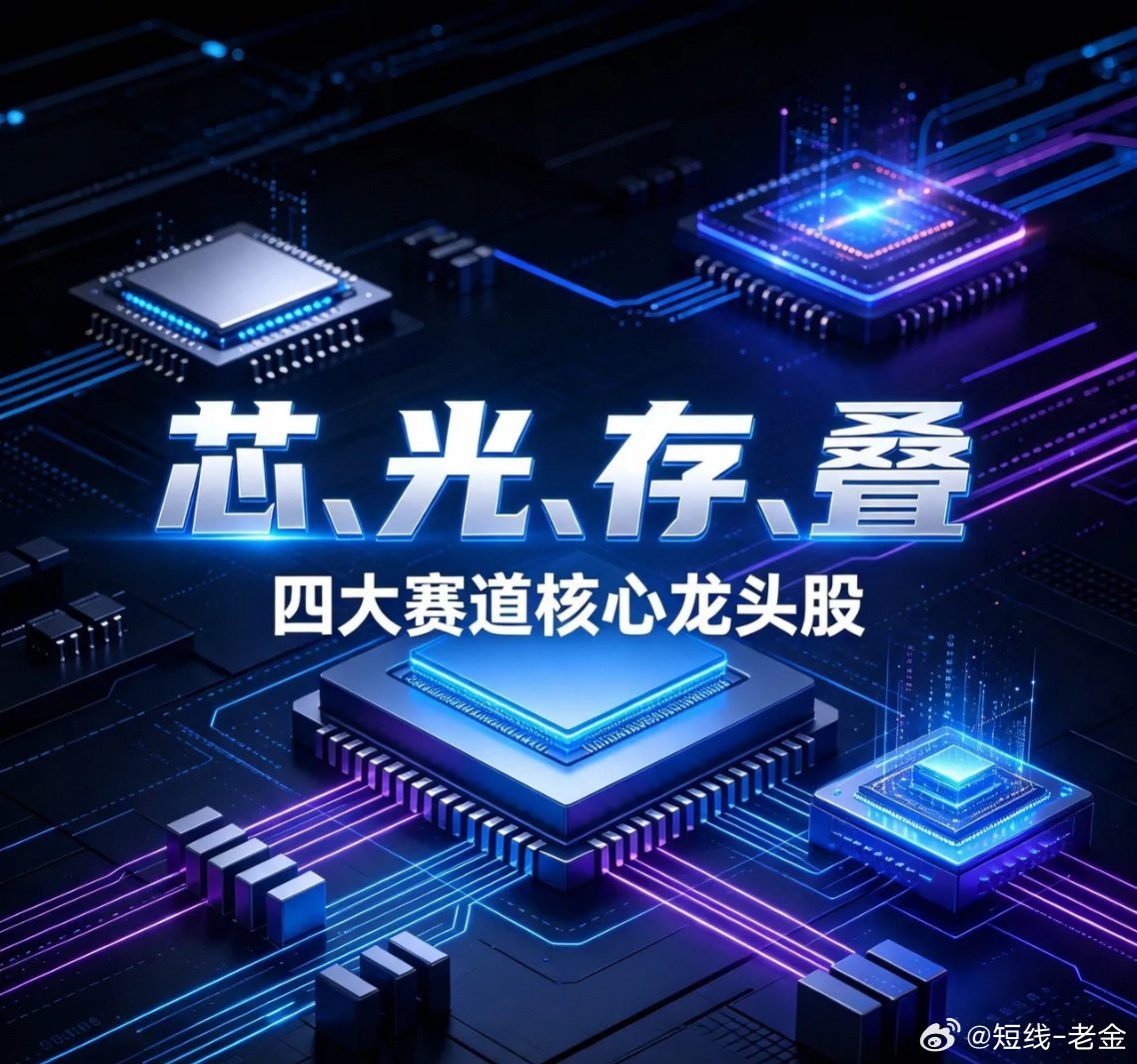 “芯、光、存、叠”四大赛道核心龙头股一、芯（AI算力芯片）1.海光信息（68