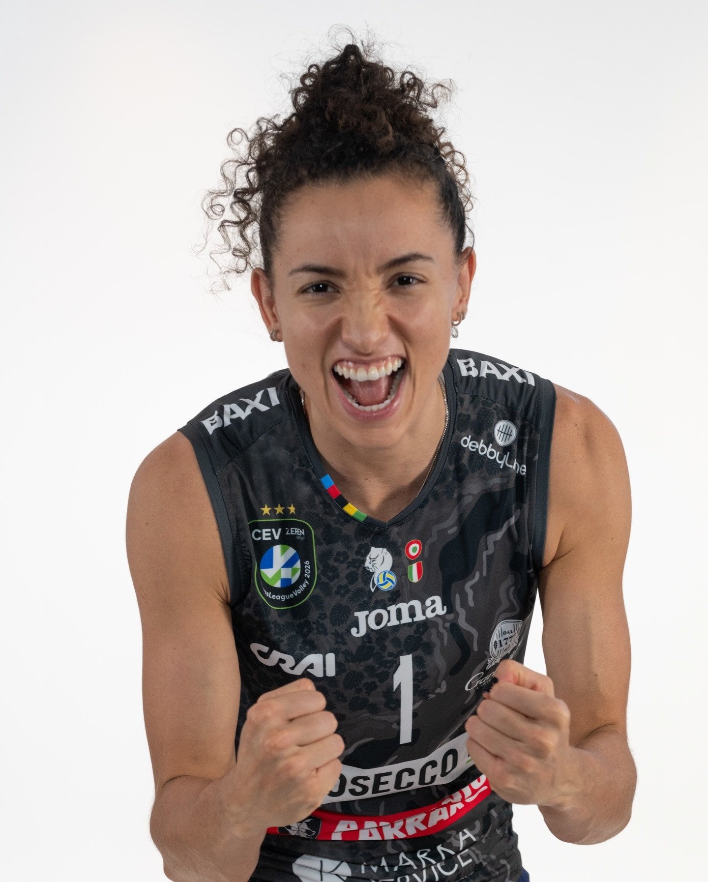 科内利亚诺女排官方账号发布：欧洲排联冠军联赛——半决赛⚡本周六，A.卡拉罗