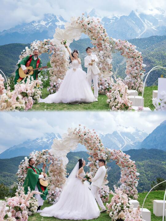 办了一场很离谱的婚礼💒