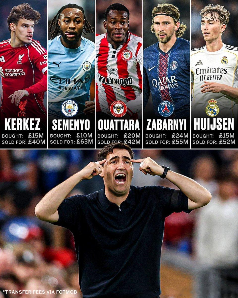 【樱桃生意经🍒】伯恩茅斯6个月卖出5名核心，当初8400万英镑投入，回收2.5