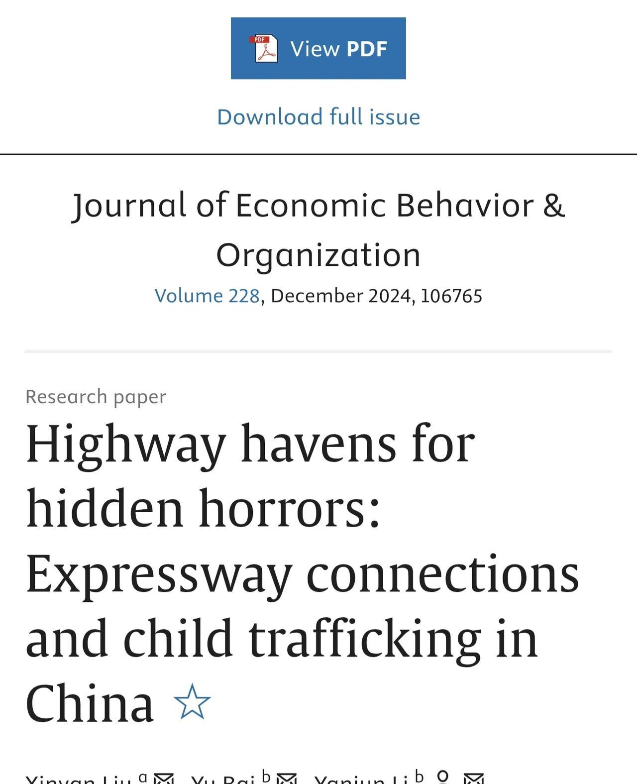 意外刷到一篇非常逆天的论文，几位公示作者从名字上看应该都是中国人或华裔，论文名字