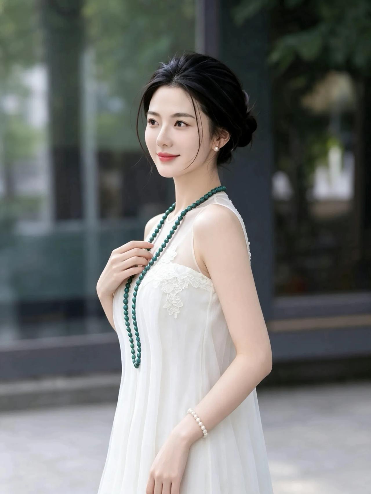 素衣揽清风，珠串藏温柔📿晒图笔记大赛