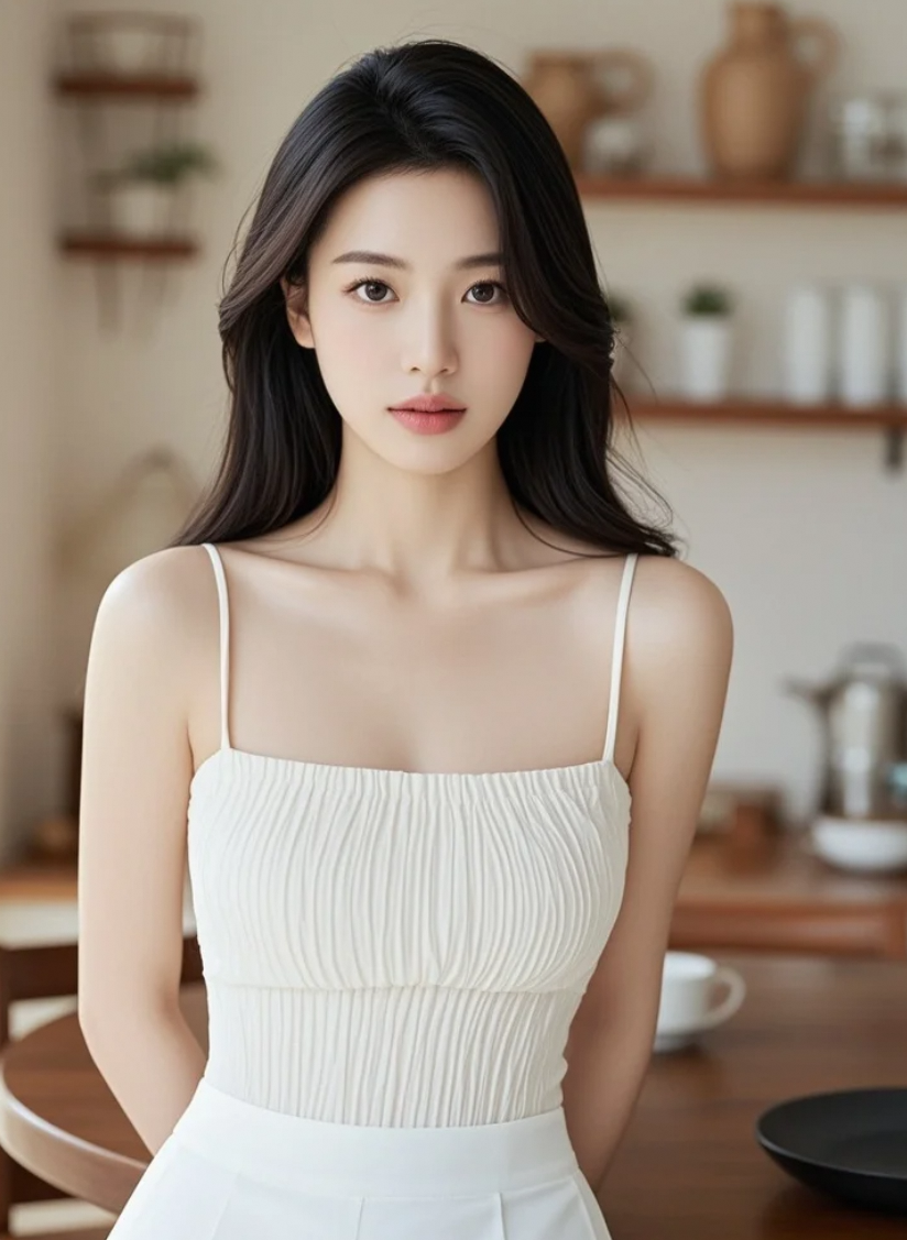 慵懒风美女！这随意感太迷人！