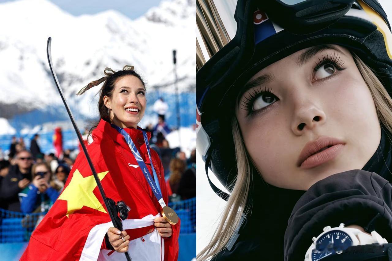 没有人觉得谷爱凌很可怕吗？​手握全球二十多个顶级代言资源，​却没有任何不学无