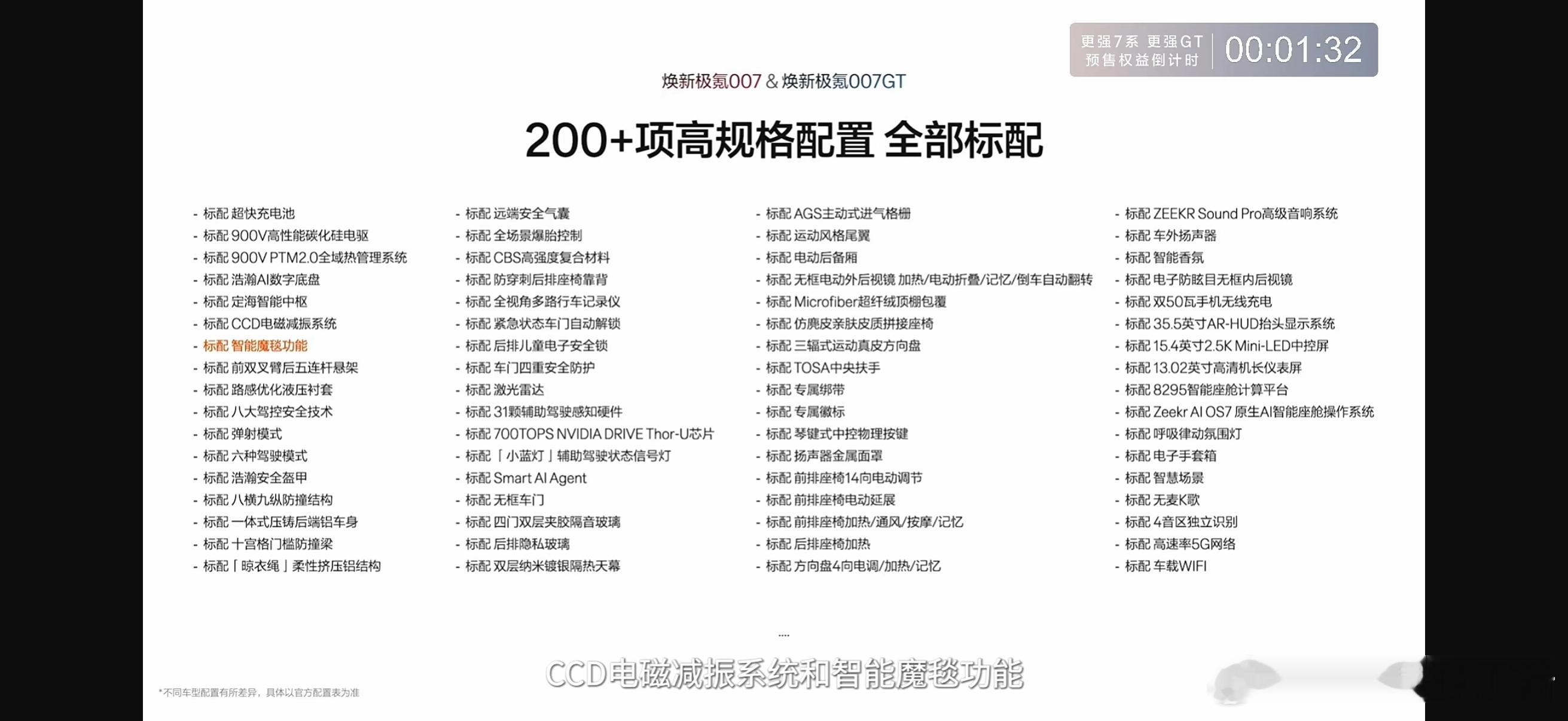 焕新极氪007和007GT正式上市，限时售价19.39万元起简单说，