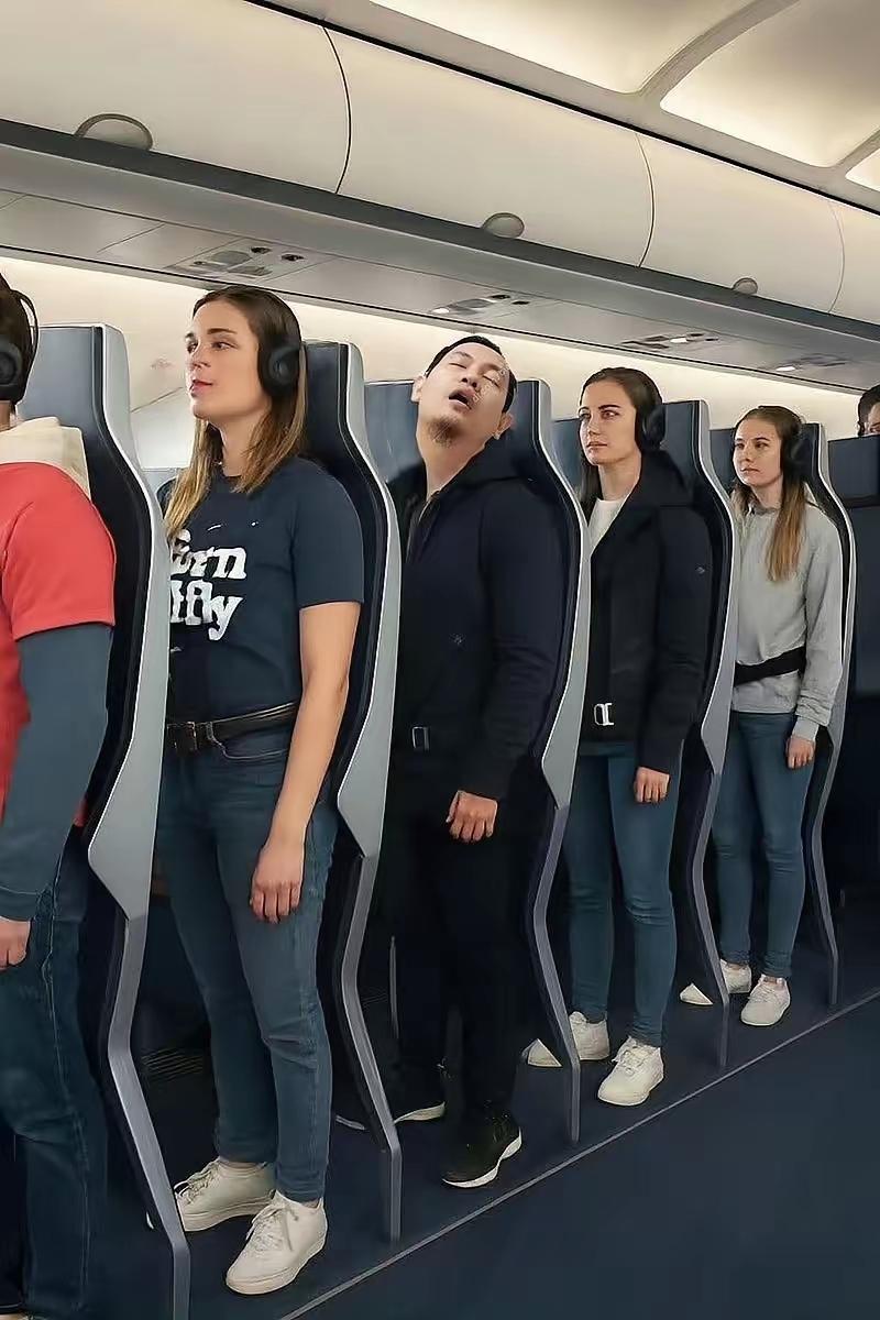 笑不活了！欧洲最大廉航瑞安航空这操作也太绝了，居然想搞“站座”飞机，这哪是坐飞