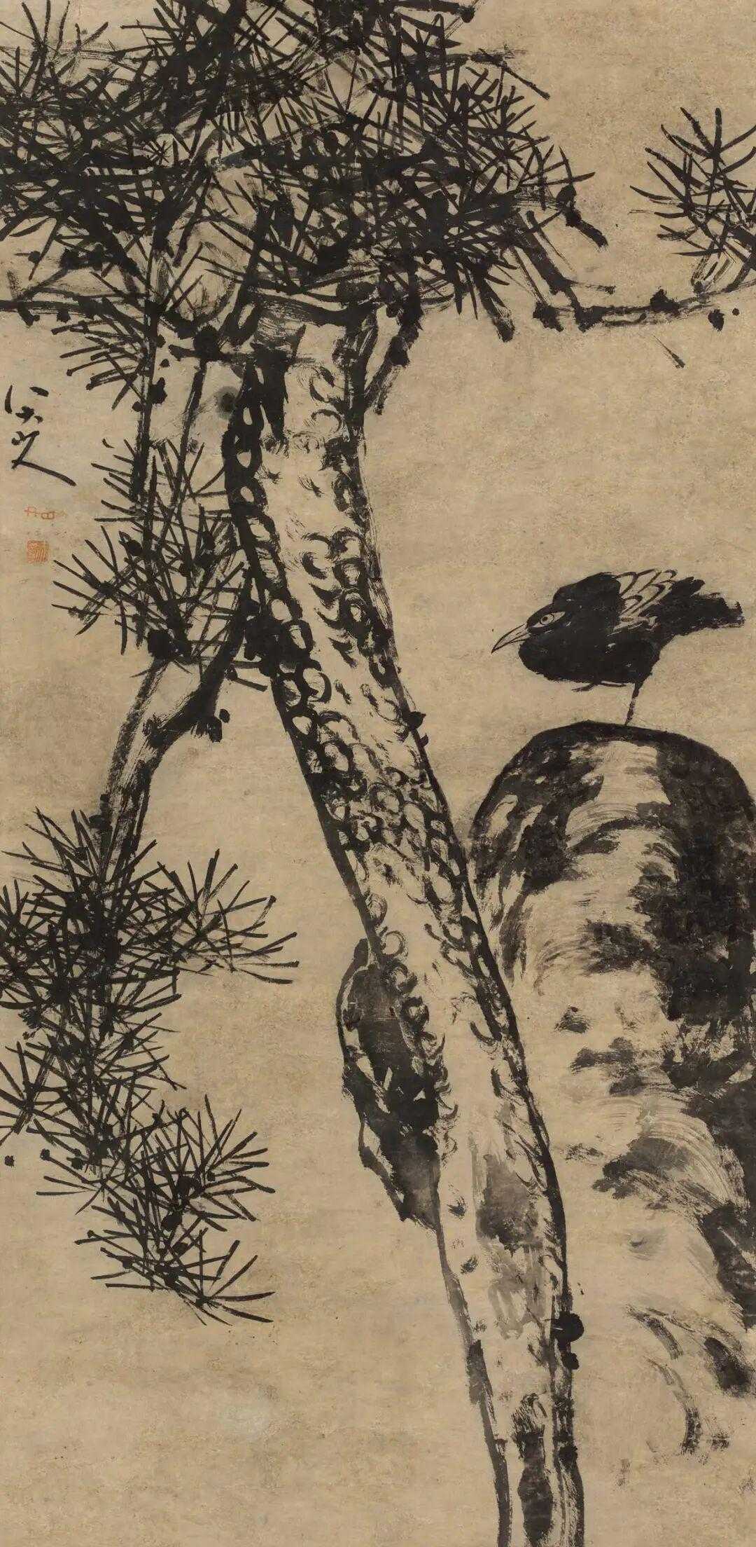 八大山人，画了一辈子白眼，却把中国花鸟画出了灵魂。新城事遇见艺术