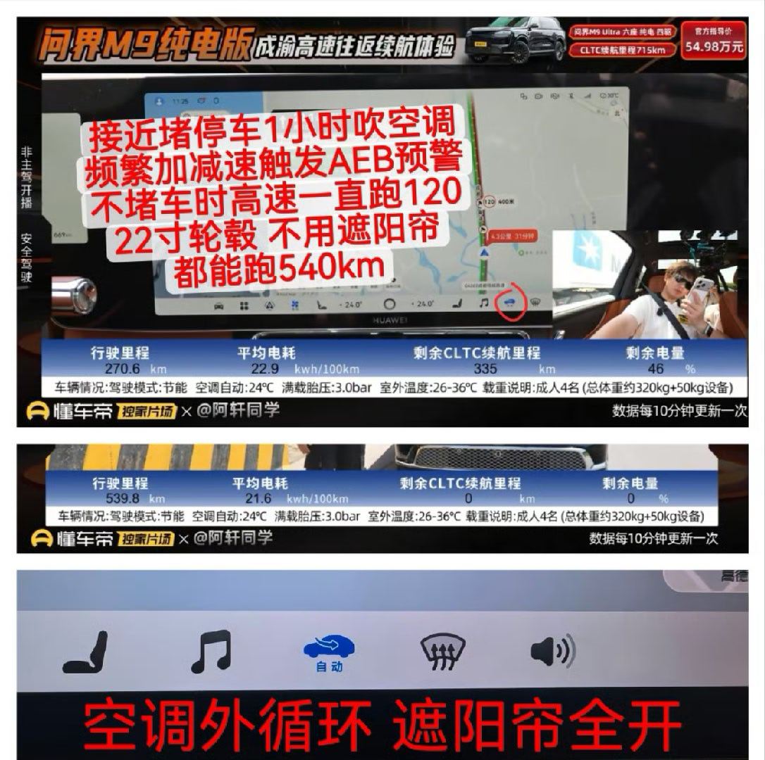 看了某垂媒的测试，真是一场酣畅淋漓的盛宴测试条件和前几天官方的测试差别还是蛮大的