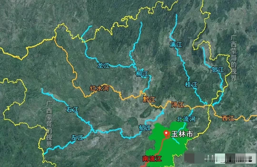 【中国广西:“内河通海”工程】:①“平陆运河”工程:这条北起南宁横州平塘江口，