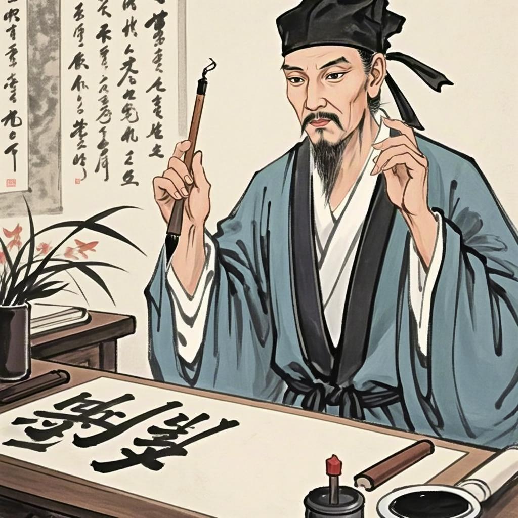 微小说大赛趣说历史东晋时节，文风清雅，王羲之自幼便痴迷笔墨，日日苦练，从不懈怠