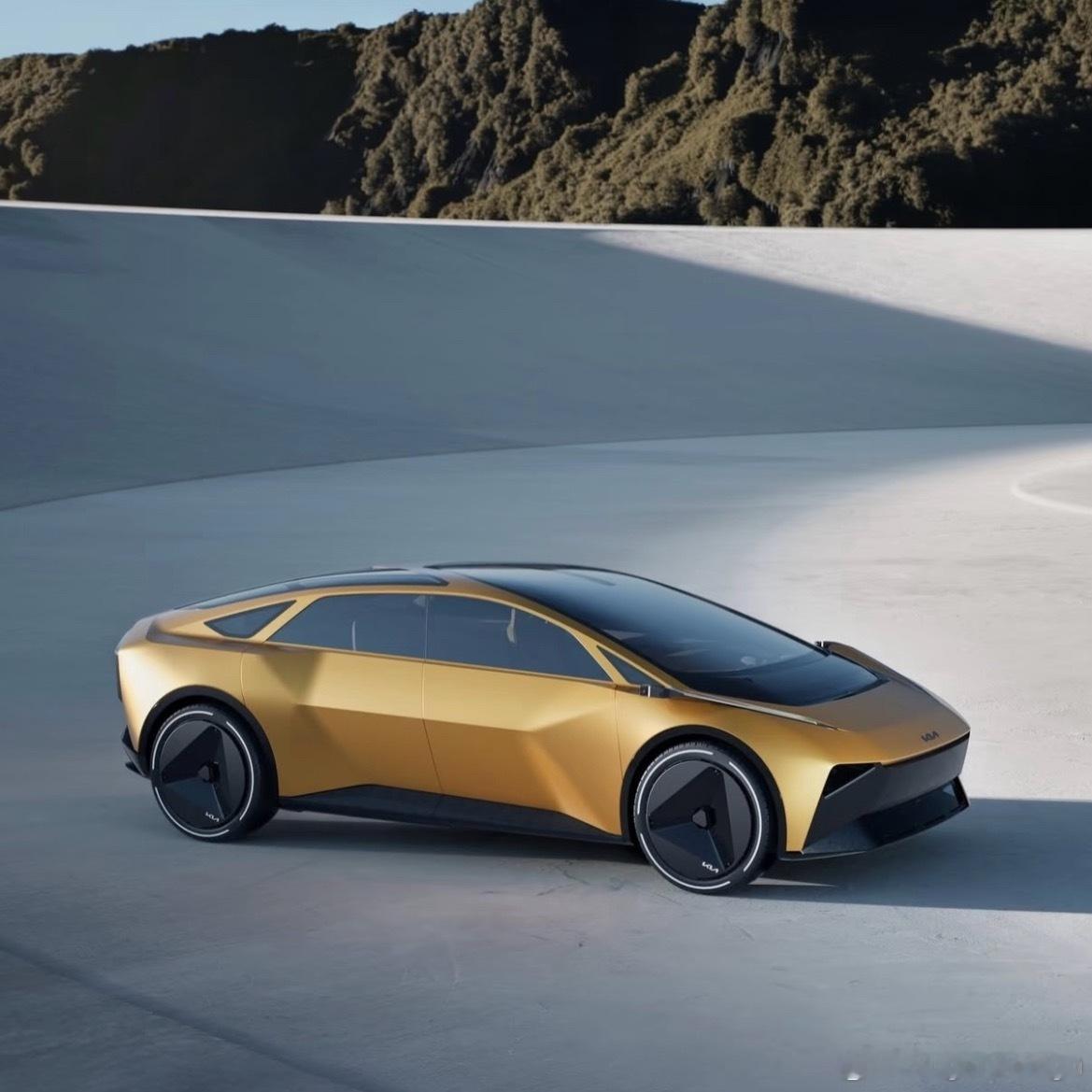 起亚VisionMetaTurismo概念车官图发布！哎呀还是比预测图胖了一