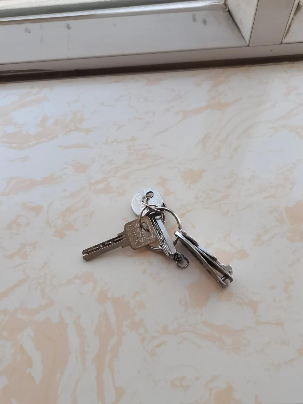 失而复得的钥匙再次证明我老了。今天早晨临出门看了一下手包，发现办公室、宿舍门
