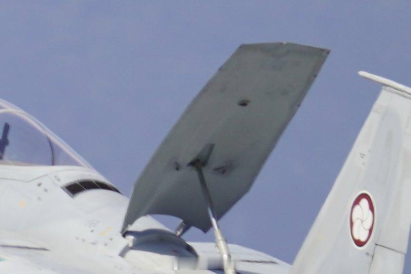 F-15J背部减速板改装后没有似乎不再封上了航空创作计划航空​​​