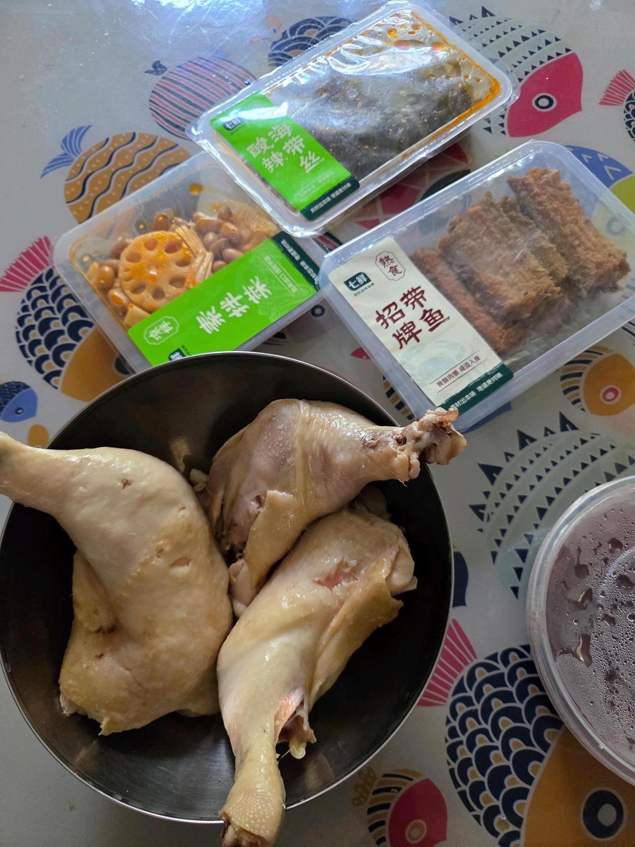 今晚买点成品吃