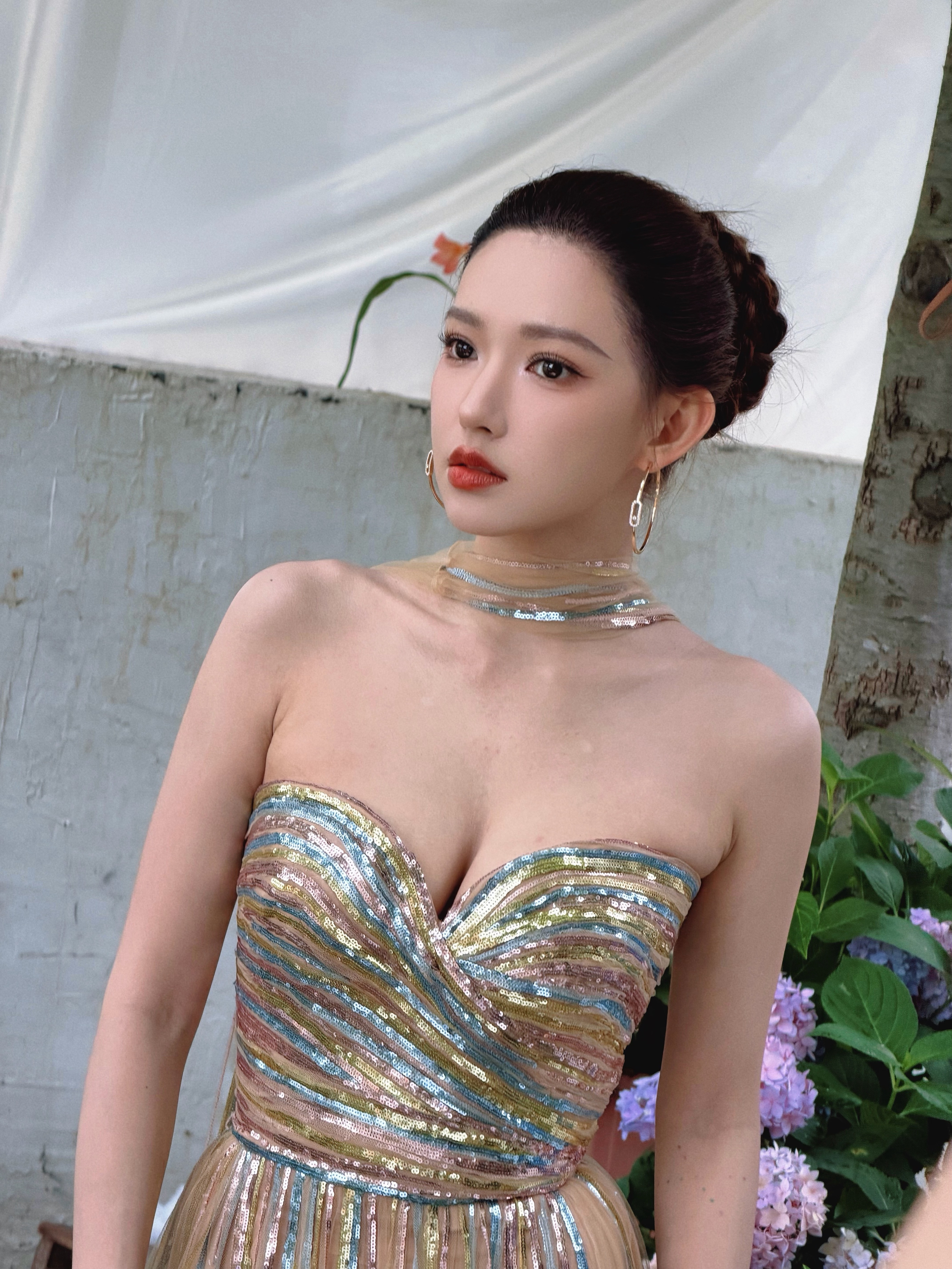 程潇微博电影之夜花絮live图，好辣
