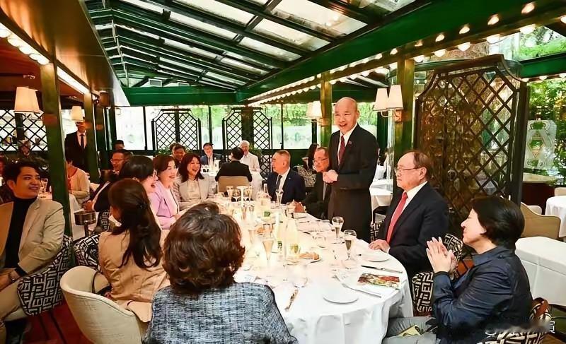 窜访法国韩国瑜喊：以台湾人为荣韩国瑜十号上午到达法国。他在当地参加侨宴的