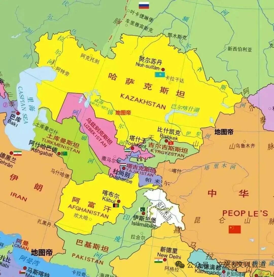 中亚国家去俄罗斯化，为何土库曼斯坦最彻底苏联解体之后，中亚五国都不同程度开