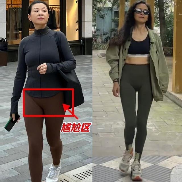 为什么我劝中年女人别穿lululemon瑜伽裤出门? 看完3组街拍图就懂