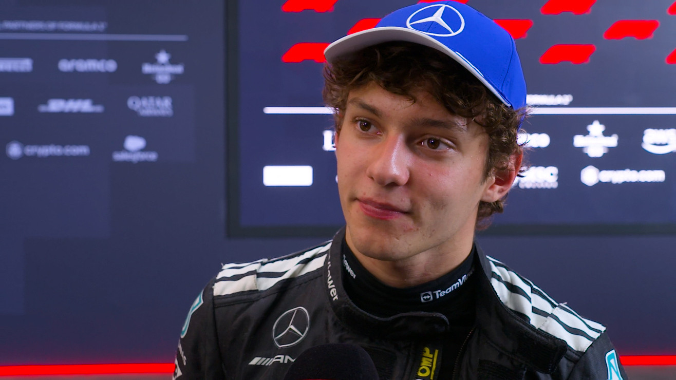 安东内利：在刹车区的时候皮亚斯特里并没有和我并排，当时皮亚斯特里在内线，勒克莱尔