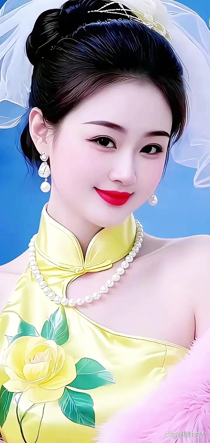 穿旗袍的姑娘，真漂亮！