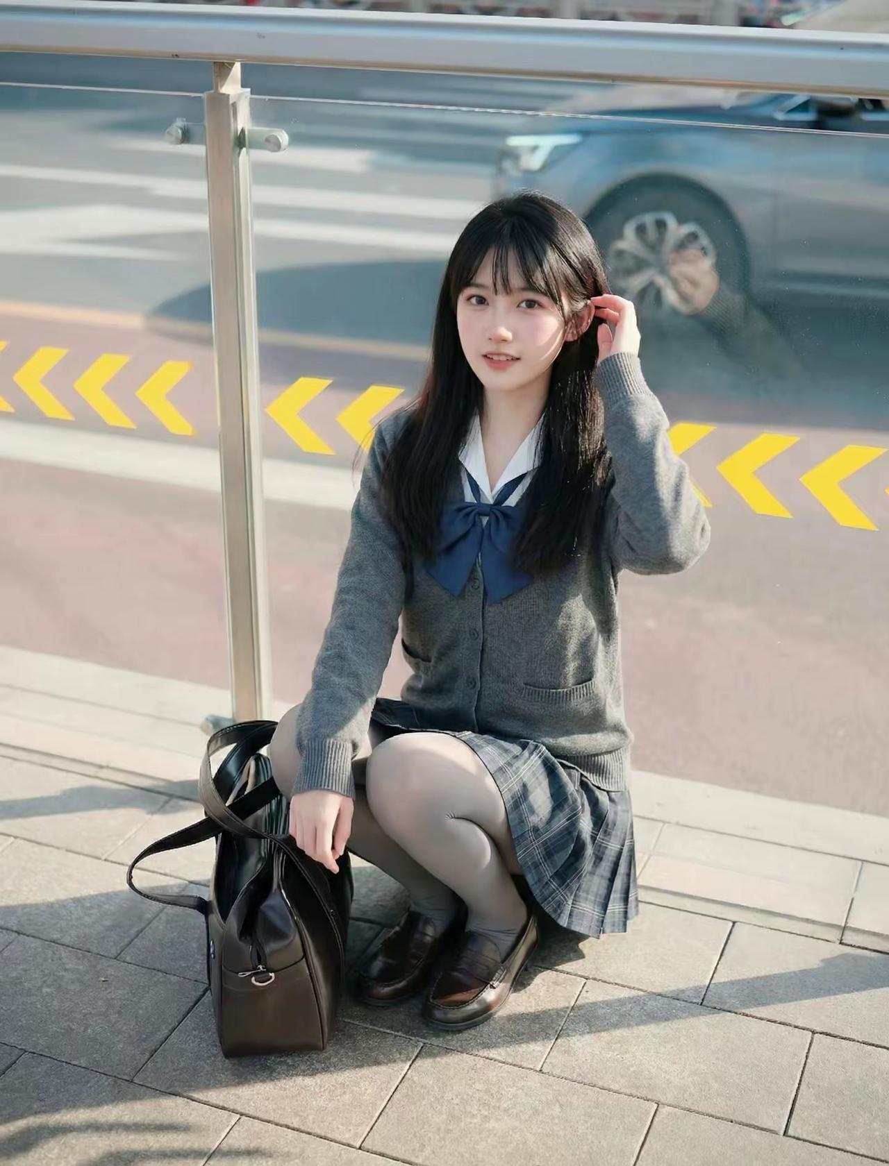 灰丝和制服，哪个比较吸引眼球？职场丝袜穿搭