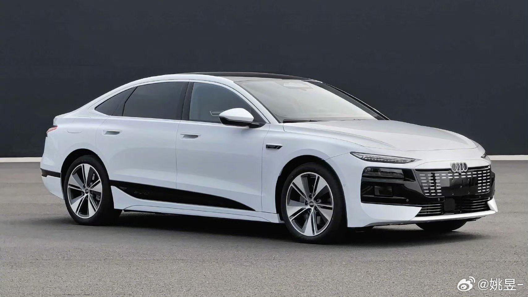 奥迪一汽A6Le-tron证件照来了眯眯眼的设计看了这么久，大家都习惯了吗？