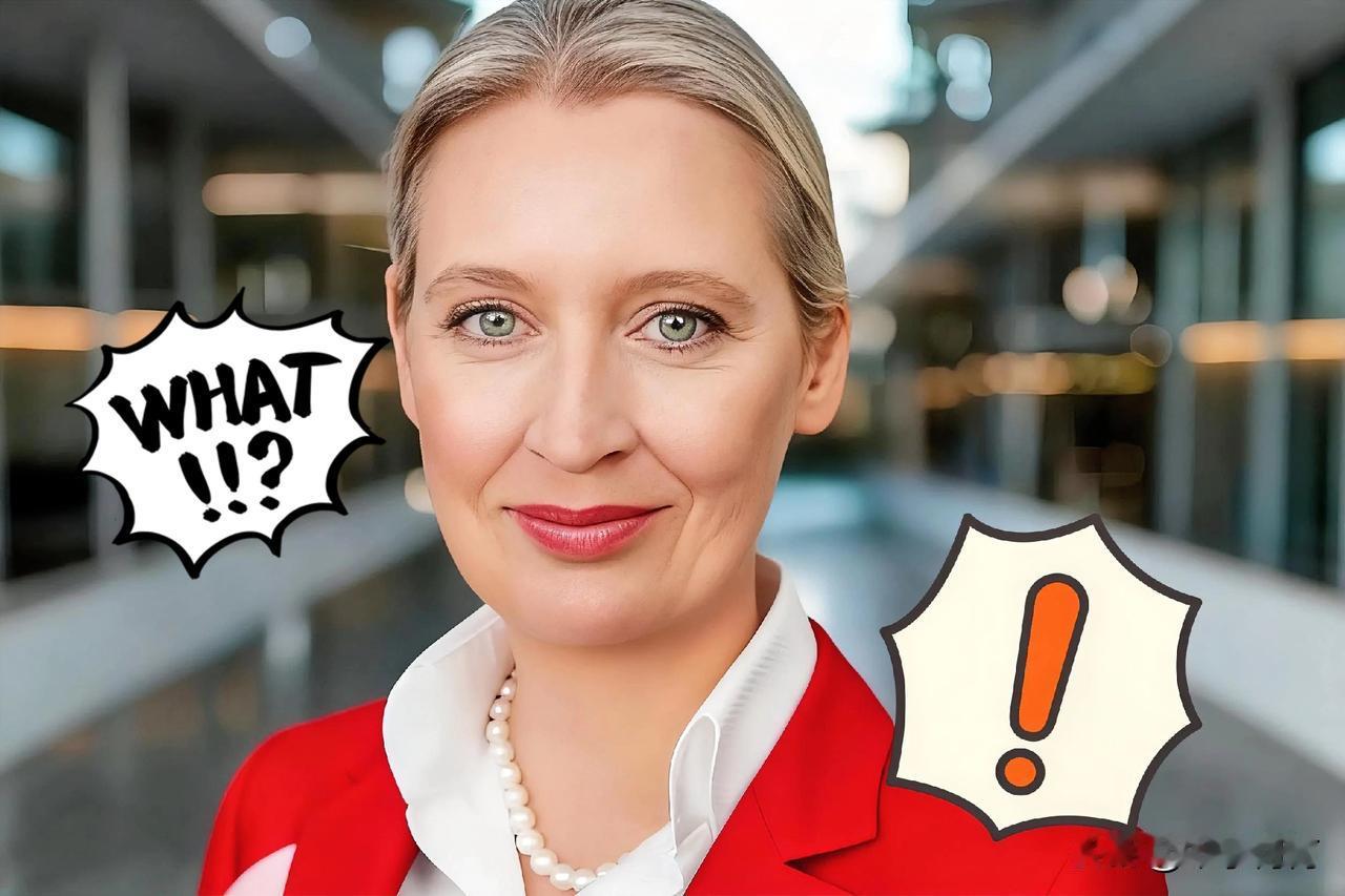 快报！快报！德国领袖突然宣布了！德国选择党领袖魏德尔就说，德国可以跟美国合