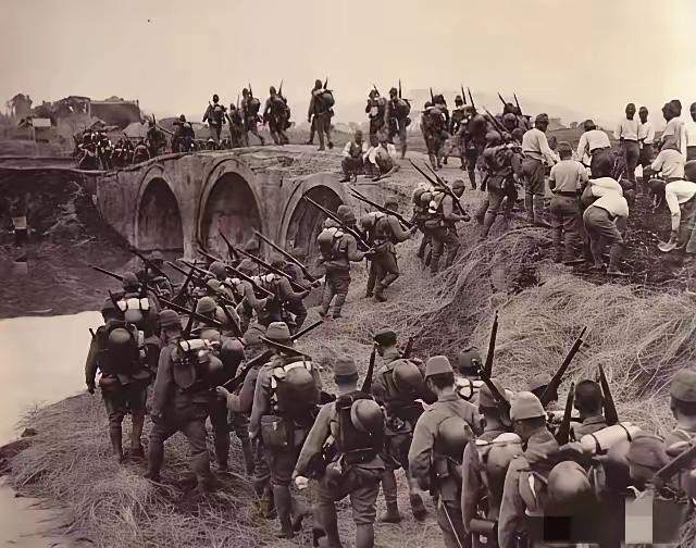 著名抗日将领李宗仁曾评价说：日军训练之精和战斗力之强，可说举世罕有其匹。用兵行阵