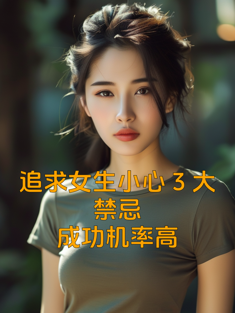 追求女生小心3大禁忌，成功机率高