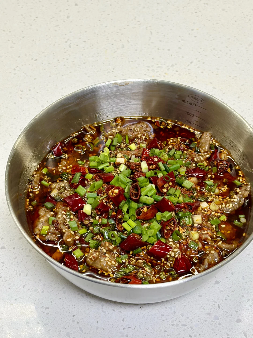 巨巨巨下饭的水煮牛肉，附详细做法～