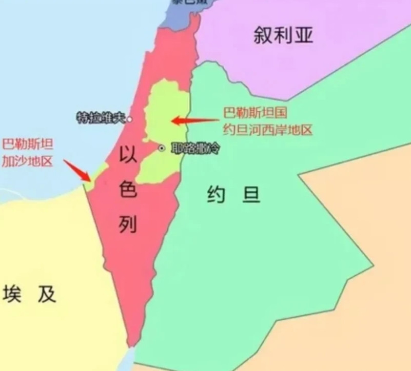 约旦可能要被以色列吞噬掉了，前段时间他们还帮着以色列拦截伊朗的导弹。以色列48小