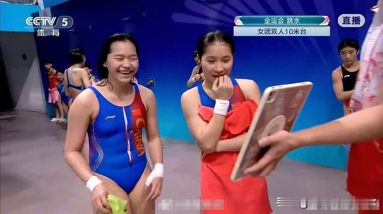 以前总觉得全红婵能赢，不过是占了身材瘦小的便宜。看了她全运会复出的比赛，这