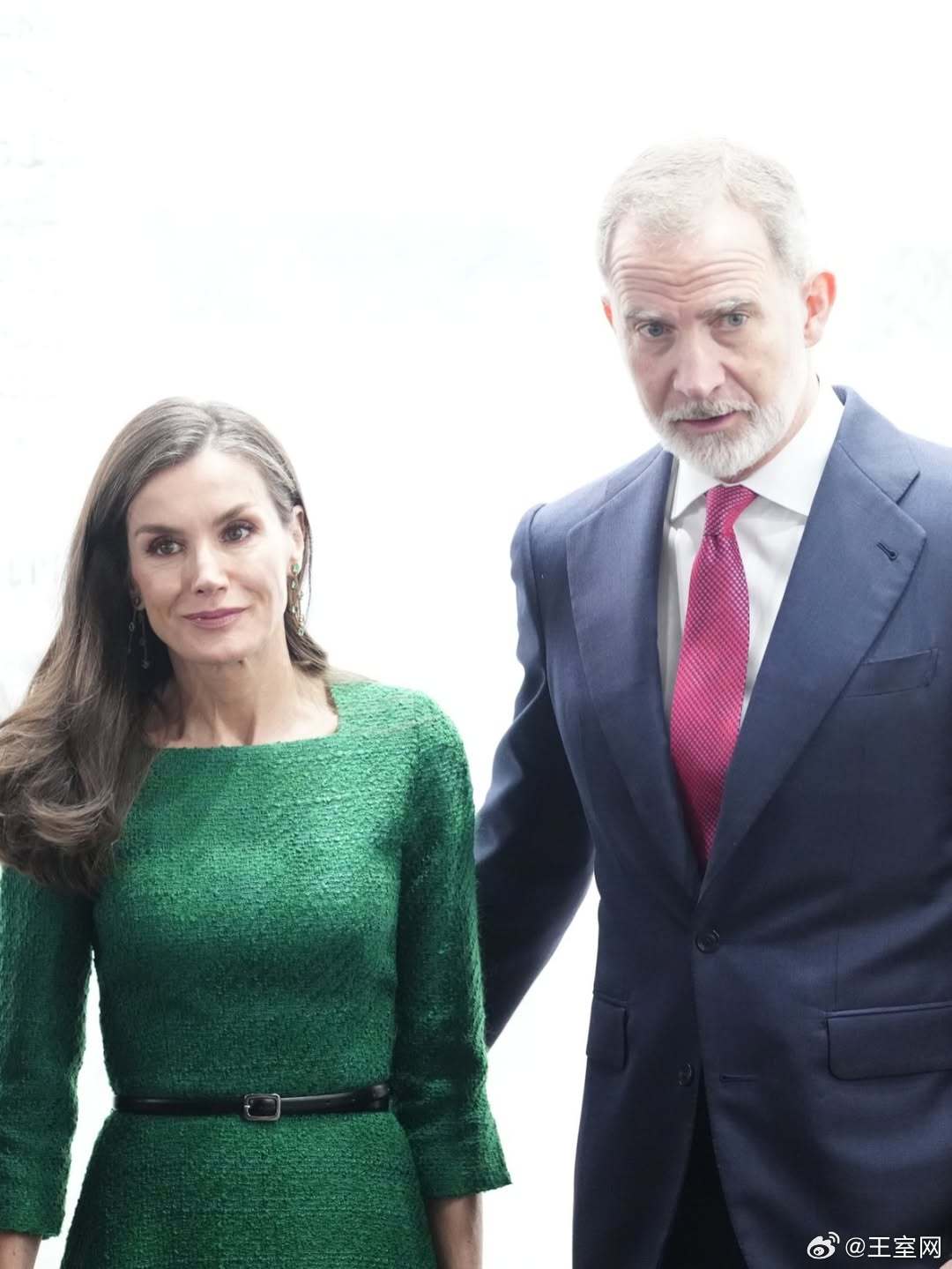 西班牙王室🇪🇸3月5日，上午，费利佩国王和莱蒂齐亚王后出席第45届马德里