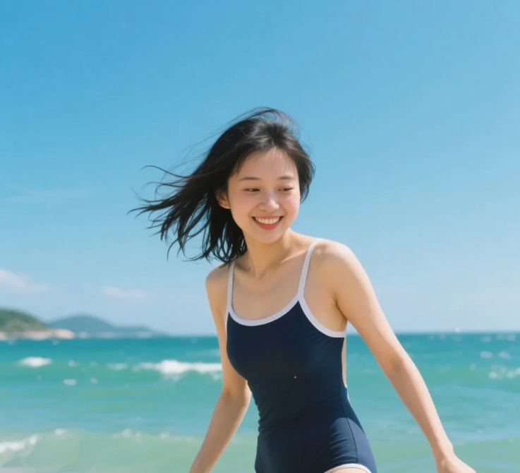 海风掀开复古泳装篇章，阳光是批注